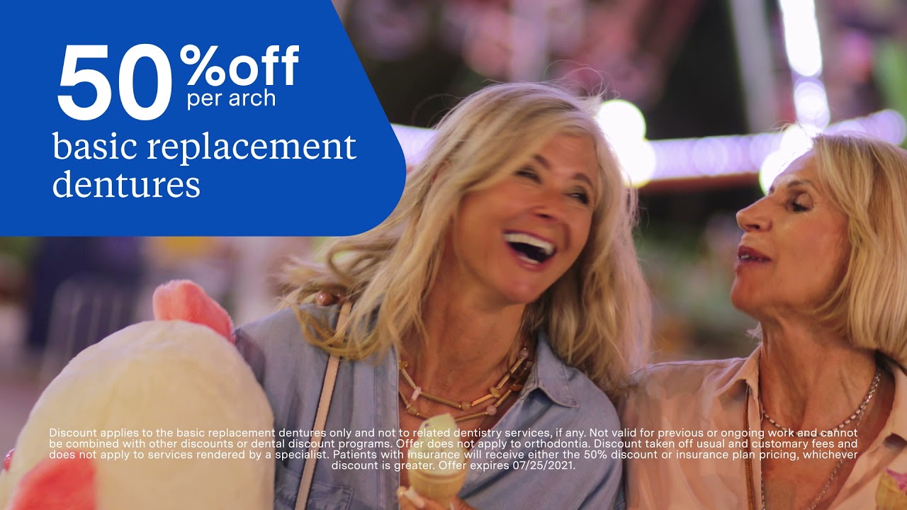 50 off Basic Replacement Dentures per Arch YouTube