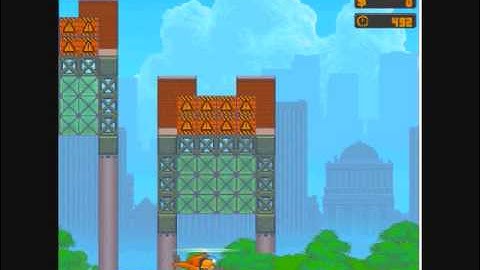 Nitrome-Rubble Trouble Levels 10-15 walkthrough