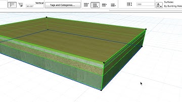 Slab reference planes in ARCHICAD: changing reference levels