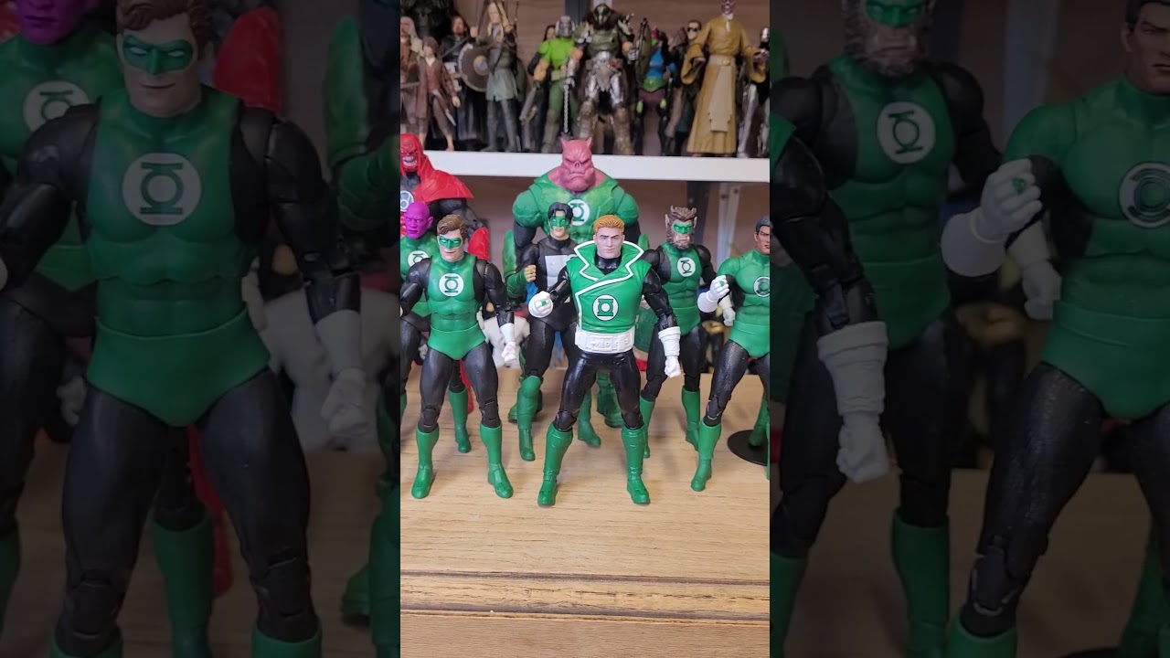 Green Lantern Collection from McFarlane Toys 🔥