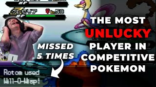 The Most UNLUCKY Player In Competitive Pokemon | Competitive Pokemon Lore