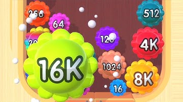 2048 Balls 3D - Unlock 16k Merge Game, Max All Levels 108-120 - Gameplay Walkthrough Part 3