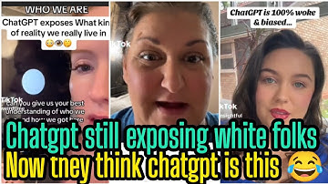 CHATGPT CONFIRMED👉white folk can not help but exposed how chatgpt is biase & psycho because of B🩶 PP