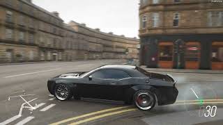 Forza Horizon 4 1060hp Dodge Challenger SRT Hellcat Drifting on Edinburgh Streets Pt. 5