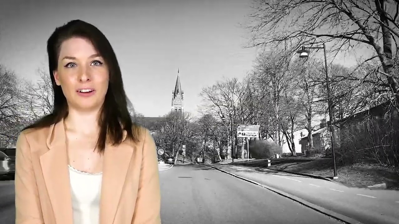 Angelica jobbar som socialsekreterare