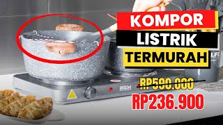 KOMPOR LISTRIK WATT RENDAH HARGA MURAH 2022 | REKOMENDASI KOMPOR LISTRIK TERBAIK 2022