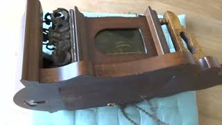 How to install or put chains back on a vintage or antique clock