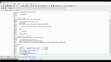 PROGRAM MENGHITUNG TOTAL BELANJA || UAS MATA KULIAH ALGORITMA PEMROGRAMAN