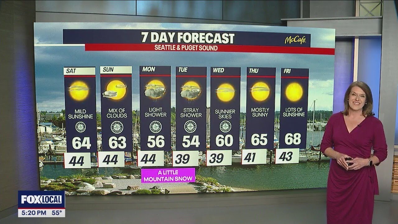 Beautiful, sunny weekend ahead! | FOX 13 Seattle - YouTube