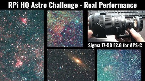 [RPi AstroChallenge] Raspberry pi HQ Camera Clear Night Sky Performance/光害なし夜空での実力