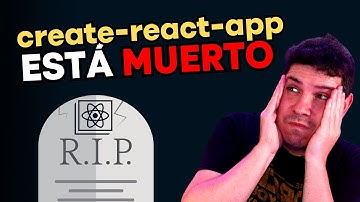 create-react-app ha muerto. React se pasa a los frameworks.