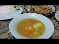 CUBAN CHICKEN SOUP (Sopa de pollo Cubana) Easy and Delicious RECIPE!