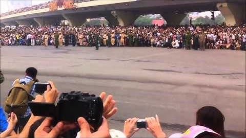 Tiễn đưa Đại Tướng Võ Nguyên GIáp