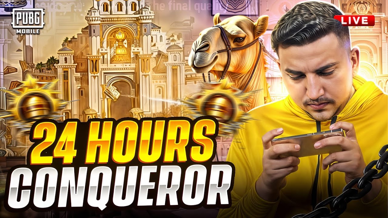 ROAD TO CONQUEROR IN 24 HOUR LETS GO | TAPA TAP 😁