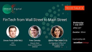 FinTech from Wall Street to Main Street w/ Simon Paris, CEO Finastra & Peter Zemsky, INSEAD screenshot 3