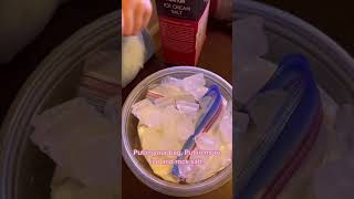 DIY Ice Cream in a Bag #shorts screenshot 3