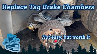 MCI MC9 Tag Axel Brake Chamber Replacement by Himmelberger Bus 164 views 6 months ago 14 minutes, 26 seconds