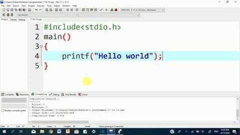 Downloading Dev-C++,Introduction of programming•C programming bangla tutorial using Dev-C++ (Part 1)