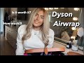FIRST IMPRESSIONS ON THE DYSON AIRWRAP | Tutorial & Review - Is it worth it?!