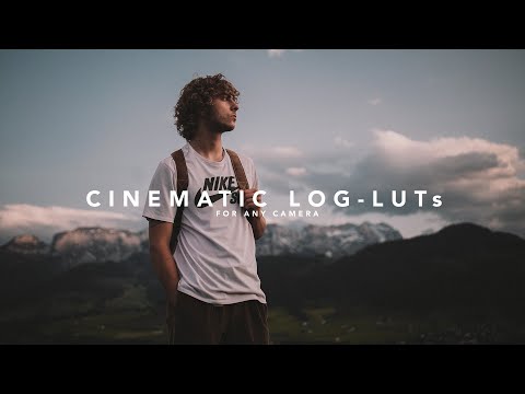 Cinematic LUTs for LOG-Footage of any Camera