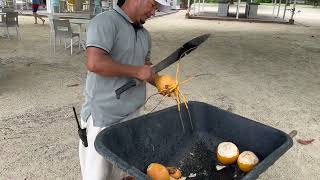 Crazy Coconuts at Sol Y Mar Beach Club In Roatan