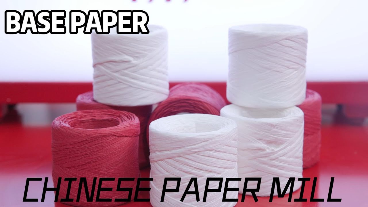 The Details of Paper Raffia Rope and Paper Yarn: Superb Papermaking ...