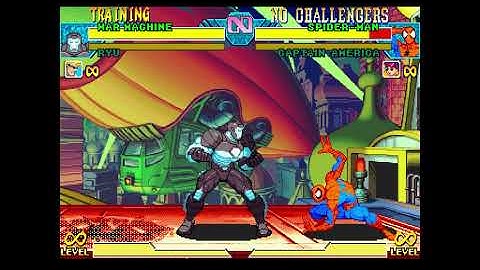 Love of the Fight Moves - Marvel vs Capcom - War Machine