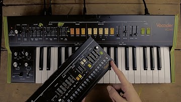 Roland VP-03 vs. Behringer VC340 - Vocoder Comparison