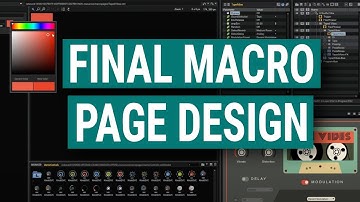 Finalizing Taped Vibes Macro Page Design | How to build a Sample Instrument in HALion - Episode 7