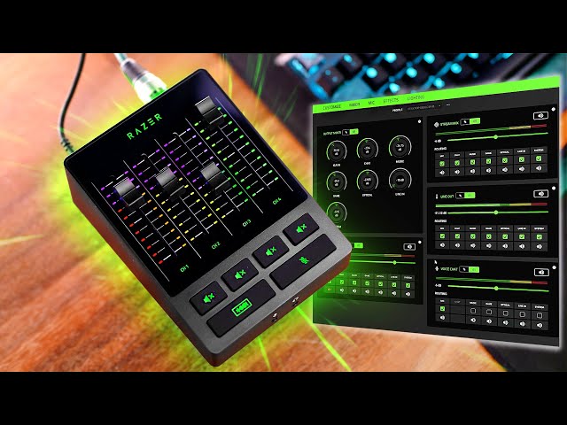 Razer Made a GoXLR Mini...the Razer Audio Mixer Review! - YouTube