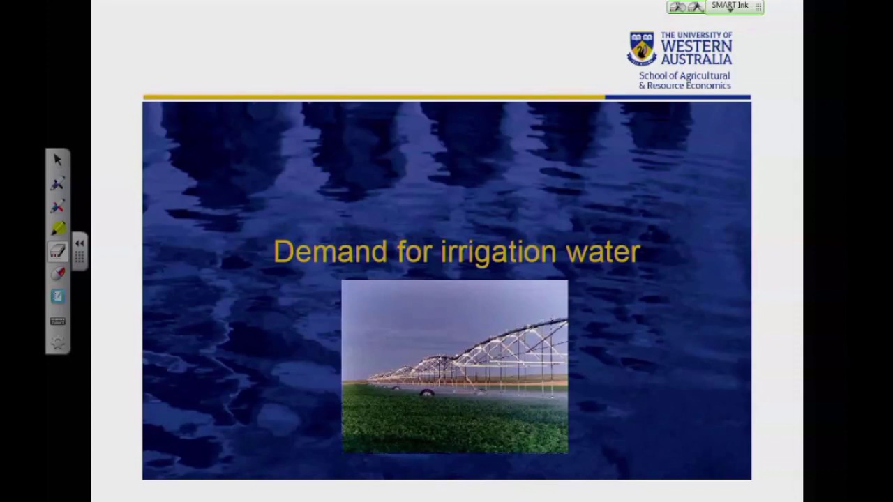 irrigation water demand YouTube