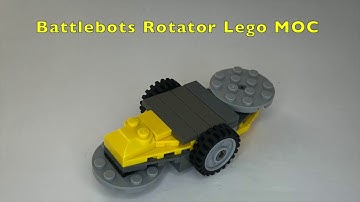 Battlebots Rotator Lego MOC Tutorial