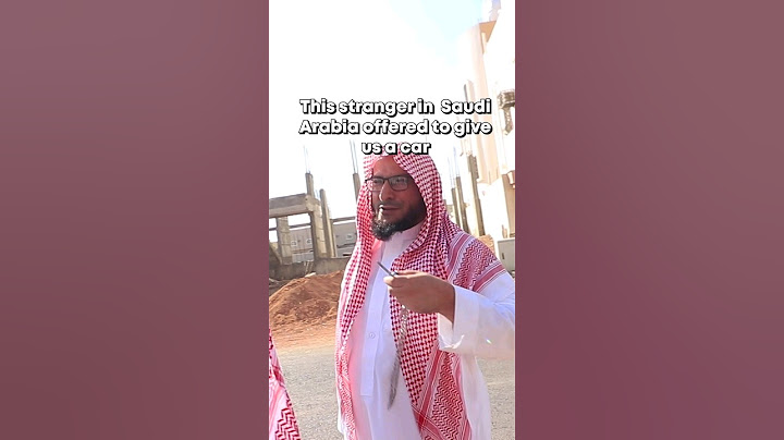 Stranger in Saudi Arabia gives us a free car! 🇸🇦 #travel #saudiarabia #saudi #travelvlog