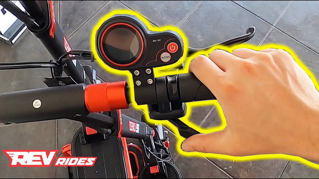 Installing Thumb Throttle on Apollo Electric Scooters (Plug and Play) picture photo