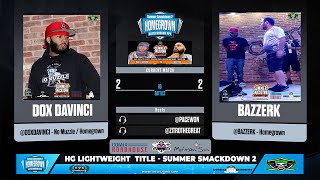 Dox Davinci vs Bazzerk | Hosted by PaceWon & ZitrotheGreat | Summer Smackdown 2 at Comix Mohegan Sun