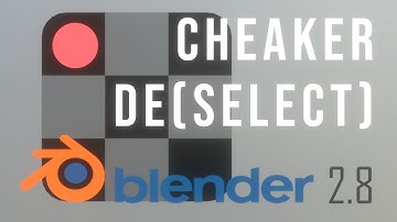 Cheaker De(Select) Tool? Make Selecting Easier! | ⏳ Blender in 60 Seconds #2