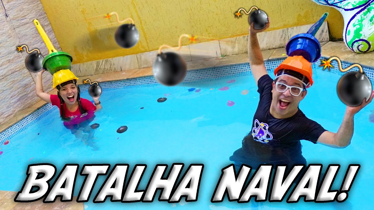 DESAFIO DO RONI!!! BATALHA NAVAL HUMANA!!!