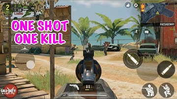 One shot one kill ( FIRING RANGE MAP ) CALL OF DUTY ( No Commentary )