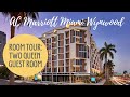 Room Tour: Two Queen Guest Room| AC Marriott Miami Wynwood