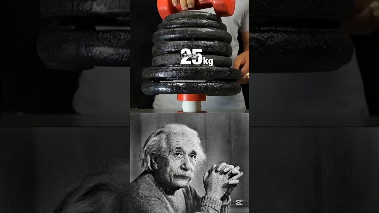 Egg vs 25 KG! 😱 Why It Doesn't Break (Physics Trick) #viral by Movie Explanation