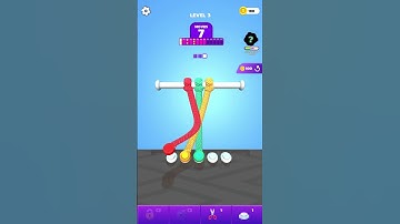 Tangle Master 3D - Level 3 #shorts