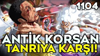 Anti̇k Korsan Luffy Tanriya Karşi One Pi̇ece 1104 Manga İncelemesi̇