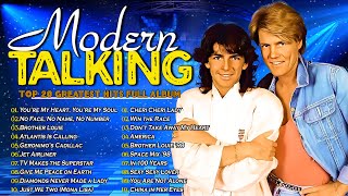 Modern Talking Greatest Hits 🎶 Non-Stop 80s Dance & Love Classics🎧 The Soundtrack of the 80s