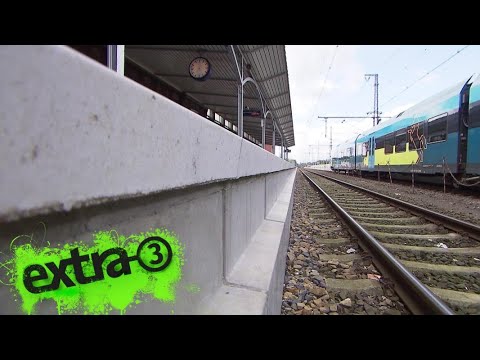 Realer Irrsinn: Zu hoher Bahnsteig in Bad Bentheim | extra 3 | NDR