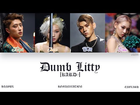 [HAN|ROM|ENG] <strong>KARD</strong> - Dumb Litty (<strong>Color</strong> Coded Lyrics)