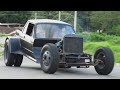 A BRASILIA FRANKENSTEIN CUSPIU FOGO NA RUA Rat rod-Rat truck-Hot rod