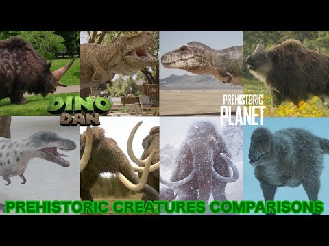 Dino Dan & Prehistoric Planet Prehistoric Creatures Comparisons