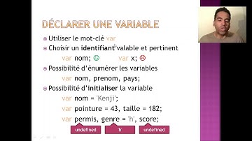 Bases de la programmation Web -  Les instructions