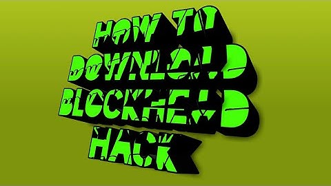 How to download block head hack(unlimited crystal)