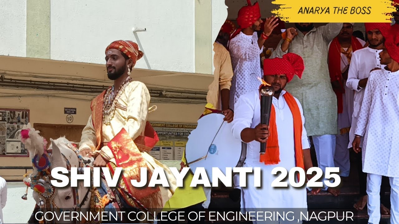 Shiv Jayanti Celebration at GCOEN | Grand Tribute to Chhatrapati Shivaji Maharaj 